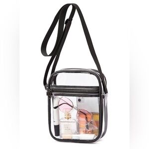 PVC Clear Crossbody Purse